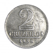 V-280 2 Cruzeiros 1958 C/Sinais de Limpeza