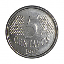 5 Centavos 1997 SOB