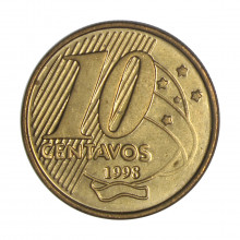 10 Centavos 1998 MBC/SOB