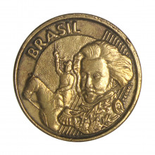 Moeda V-491 10 Centavos 1998 MBC+  Aço R Bronze Ø20mm 4,8gr.