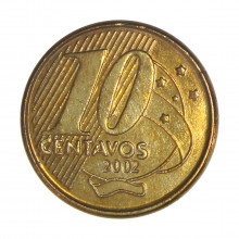 10 Centavos 2002 MBC/SOB