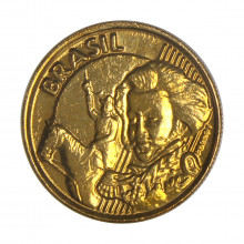 Moeda V-505 10 Centavos 2012  MBC+   Aço R Bronze  Ø20mm 4,8gr.
