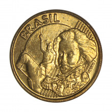 Moeda V-506 10 Centavos 2013  MBC+   Aço R Bronze  Ø20mm 4,8gr.