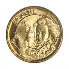 Moeda V-510 10 Centavos 2017  FC   Aço R Bronze  Ø20mm 4,8gr.