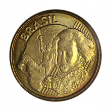 Moeda V-511 10 Centavos 2018  SOB   Aço R Bronze  Ø20mm 4,8gr.