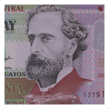 P#New 50 Pesos Uruguaios 2020 FE Uruguai América Polímero