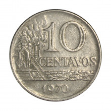 V-297 10 Centavos 1970