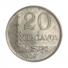V-305 20 Centavos 1970 