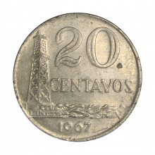 V-304 20 Centavos 1967