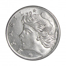 Moeda V-325 1 Centavo 1975 FC FAO Aço Inoxidável Ø17mm 1,7gr.