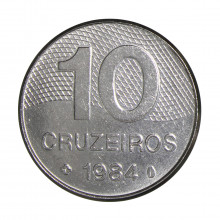 V-359 10 Cruzeiros 1984 Integração Nacional