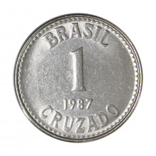 V-396 1 Cruzado 1987 SOB/FC