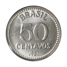 V-393 50 Centavos 1987 FC