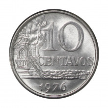 V-300 10 Centavos 1976 