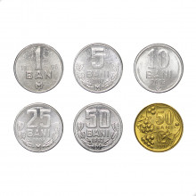 Set 6 moedas Moldávia Europa
