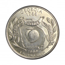 Quarter Dollar 1999 D Georgia