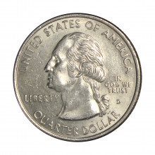 Quarter Dollar 1999 D MBC+ Georgia