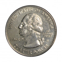 Quarter Dollar 1999 D MBC+ Connecticut