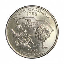Quarter Dollar 2000 D South Carolina
