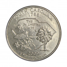 Quarter Dollar 2000 D South Carolina