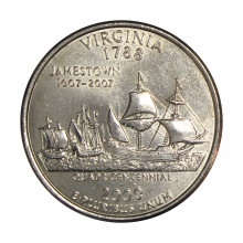 Quarter Dollar 2000 P Virginia