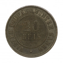 B-798 20 Réis 1889 