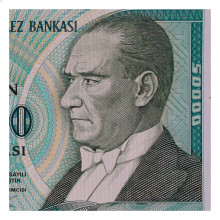 P#204 50000 Lira 1995 SOB/FE Turquia Ásia