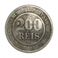 V-045 200 Réis 1889 BC