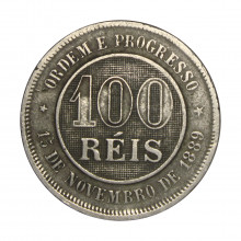 V-042 100 Réis 1898 MBC