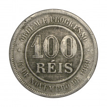 V-041 100 Réis 1897 MBC