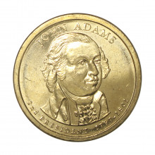 1 Dollar 2007 D John Adams 2nd