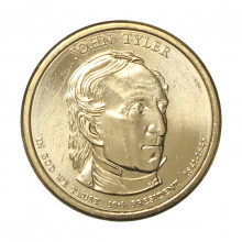 1 Dollar 2009 D John Tyler 10th