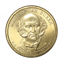 1 Dollar 2008 P Martin Van Buren 8th