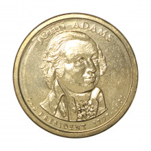 1 Dollar 2007 D John Adams 2nd