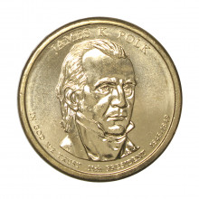 1 Dollar 2009 P James K. Polk 11th