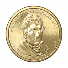 1 Dollar 2009 D William Henry Harrison 9th