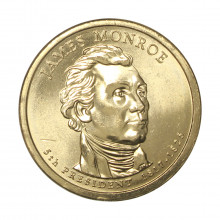 1 Dollar 2008 P James Monroe 5th