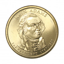 1 Dollar 2007 P John Adams 2nd