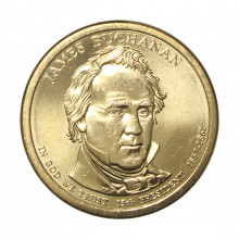 1 Dollar 2010 D James Buchanan 15th