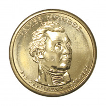 1 Dollar 2008 D James Monroe 5th