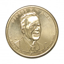 1 Dollar 2020 D George H. W. Bush 41th