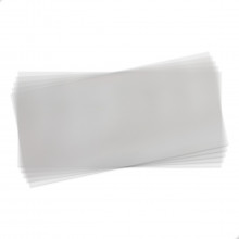 Envelope Plástico Profissional para Cédulas 9x19cm 100 Un.