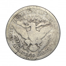 KM#114 Quarter Dollar 1895 BC Estados Unidos América Barber Quarter