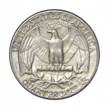 Km#164 Quarter Dollar 1964 MBC+ Estados Unidos América Washington Quarter