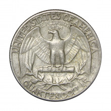 Km#164 Quarter Dollar 1964 MBC Estados Unidos América Washington Quarter