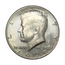 KM#202B Half Dollar 1979 Estados Unidos América Kennedy Half Dollar