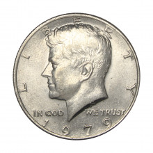 KM#202B Half Dollar 1979 Estados Unidos América Kennedy Half Dollar