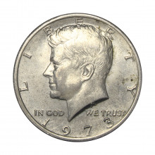 KM#202B Half Dollar 1973 Estados Unidos América Kennedy Half Dollar