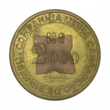 Medalha Usina Tiúma Pernambuco Nº 2000
