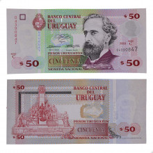 P#84 50 Pesos Uruguaios 2003 Uruguai América